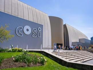 COSI building in Columbus, OH