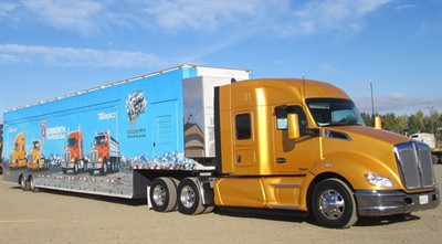 Tour Truck Trailer