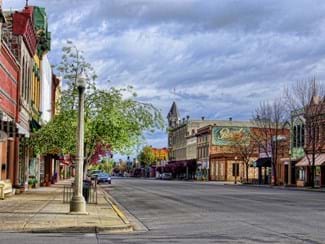 Main Street of Baker City, OR